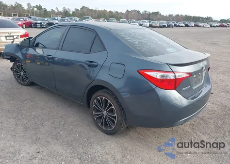 2014 Toyota Corolla S Plus z USA, uszkodzony, nr VIN 5YFBURHE1EP145711